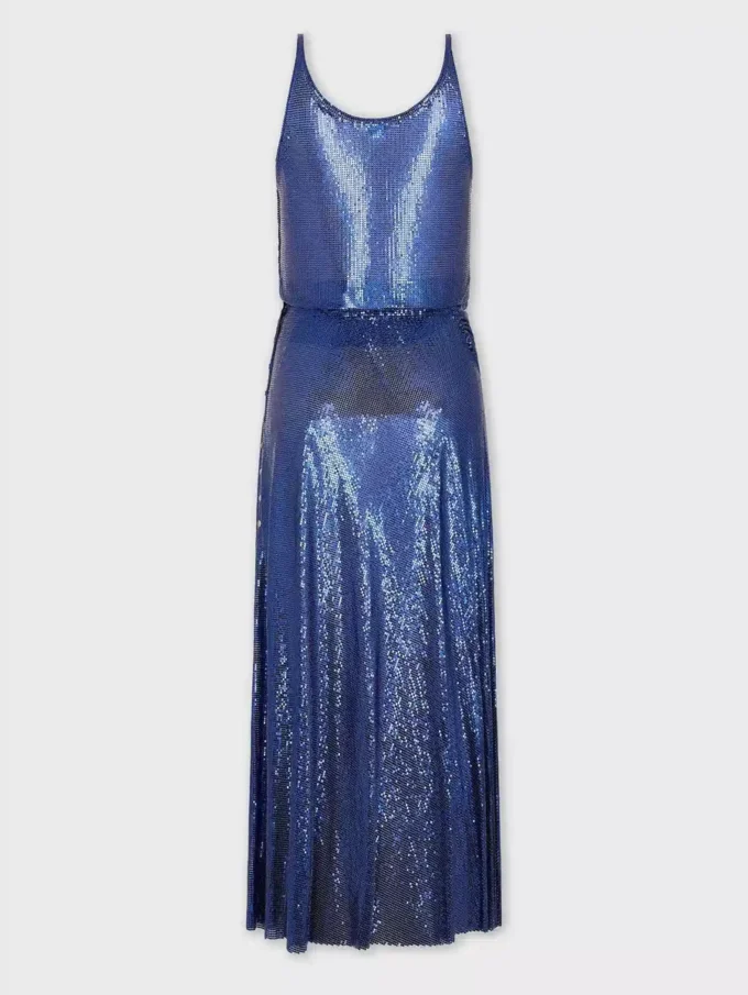 Midi-Kleid aus Mesh