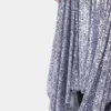 Midi-Kleid mit Pailletten