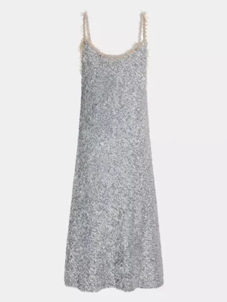 Midi-Paillettenkleid