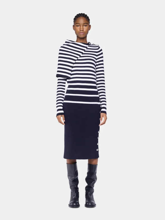 Midikleid aus Wolle