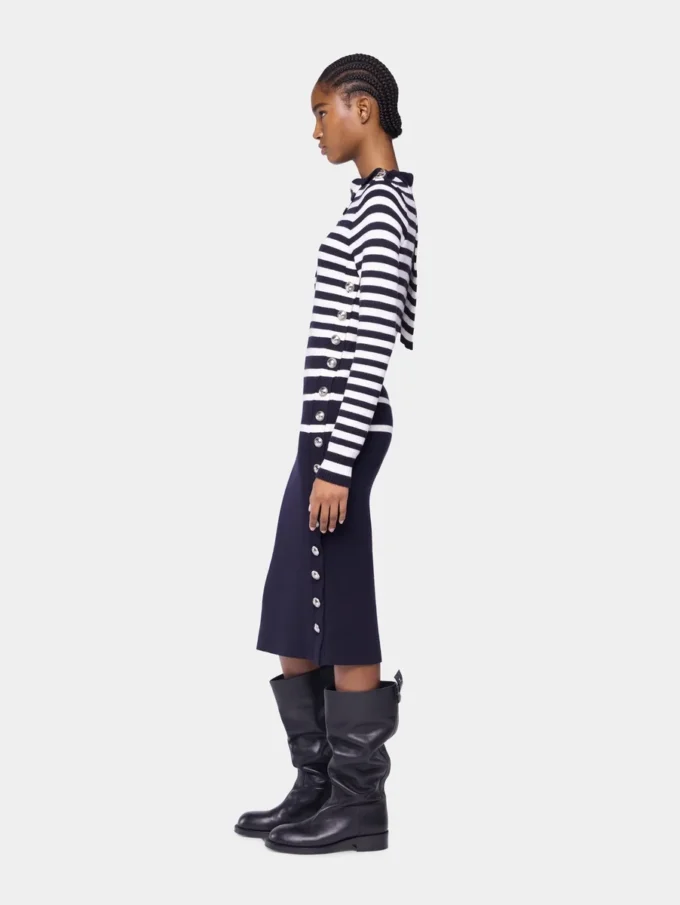 Midikleid aus Wolle