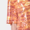 Mini-T-Shirt-Kleid aus Baumwolle und Pailletten