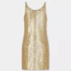 Mini-Tank-Top-Kleid aus Mesh