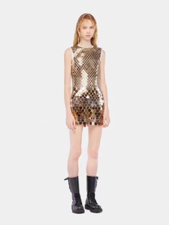 Minikleid in Zusammenstellung