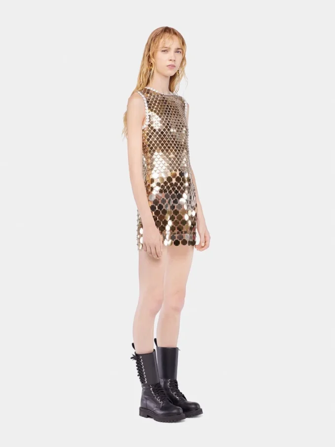 Minikleid in Zusammenstellung