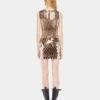 Minikleid in Zusammenstellung