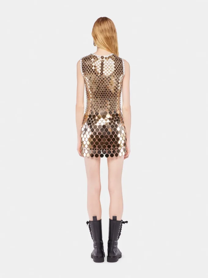 Minikleid in Zusammenstellung