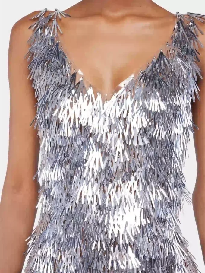 Minikleid in Zusammenstellung