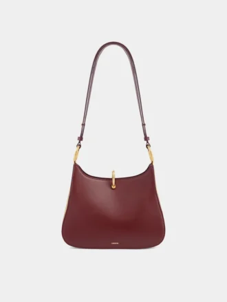 Mittlere Ring-Ledertasche