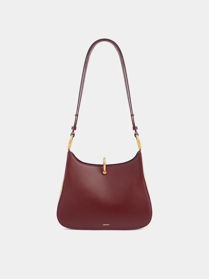 Mittlere Ring-Ledertasche