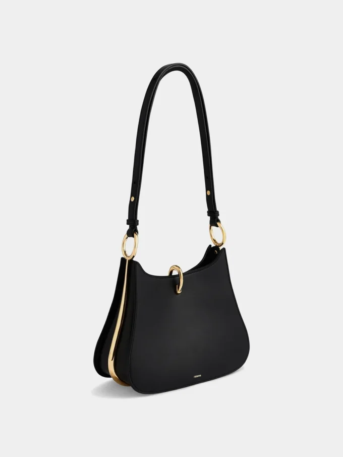 Mittlere Ring-Ledertasche Mittlere Ring-Ledertasche