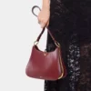 Mittlere Ring-Ledertasche