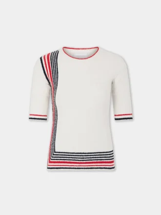 Oberteil aus Frottee-Jersey