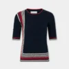 Oberteil aus Frottee-Jersey