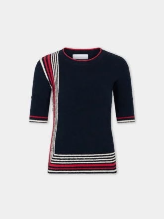Oberteil aus Frottee-Jersey