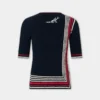 Oberteil aus Frottee-Jersey
