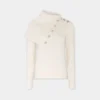 Off White Pullover aus Wolle