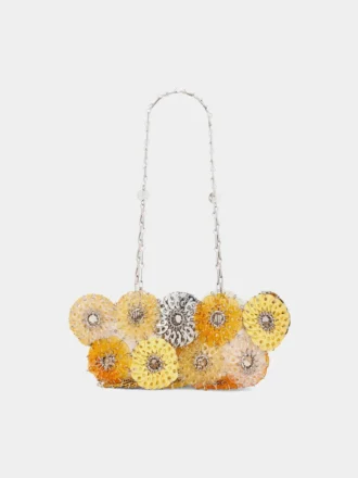 Orangefarbene Tasche „Flower 1969”
