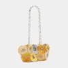 Orangefarbene Tasche „Flower 1969”