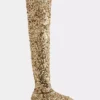 Overknee-Stiefel mit Pailletten