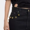 Oversize-T-Shirt mit Piercing
