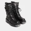 Rabanne x New Rock schwarze Stiefel Rabanne x New Rock schwarze Stiefel