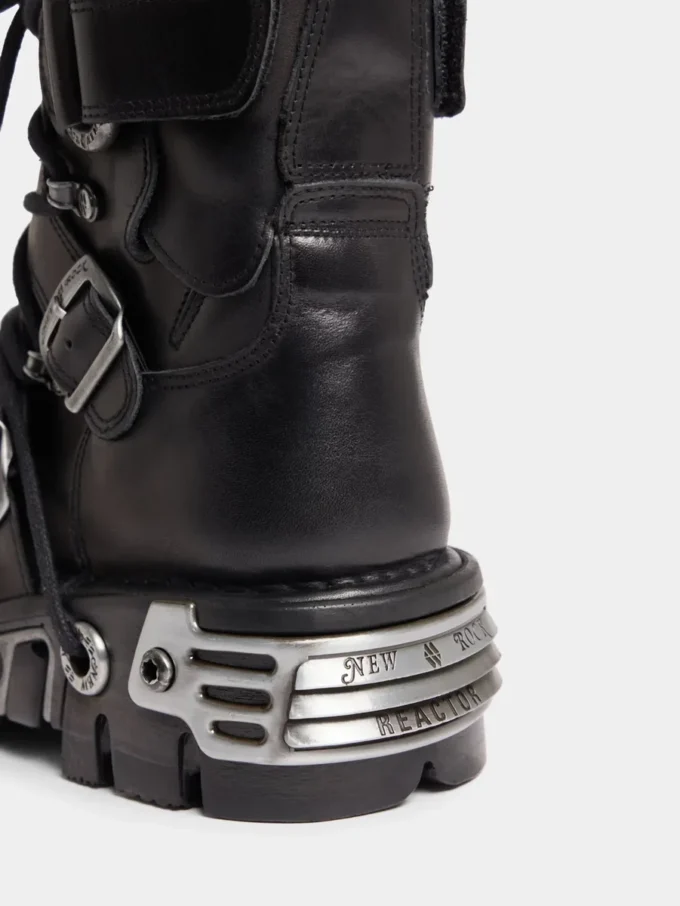 Rabanne x New Rock schwarze Stiefel Rabanne x New Rock schwarze Stiefel