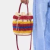 Raffia-Beuteltasche Raffia-Beuteltasche