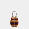 Raffia-Beuteltasche Raffia-Beuteltasche