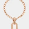 Roségoldene XL-Link-Halskette