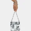 Schultertasche mit Pailletten Schultertasche mit Pailletten