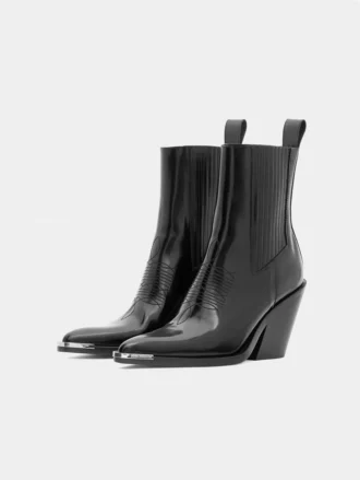 Schwarze Chelsea-Stiefel