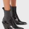 Schwarze Chelsea-Stiefel