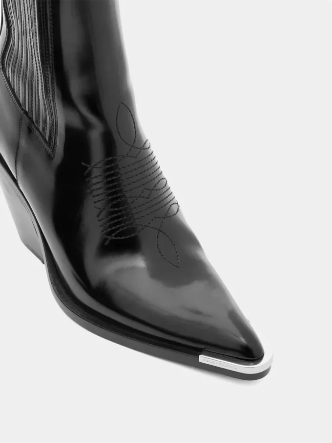 Schwarze Chelsea-Stiefel