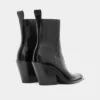 Schwarze Chelsea-Stiefel
