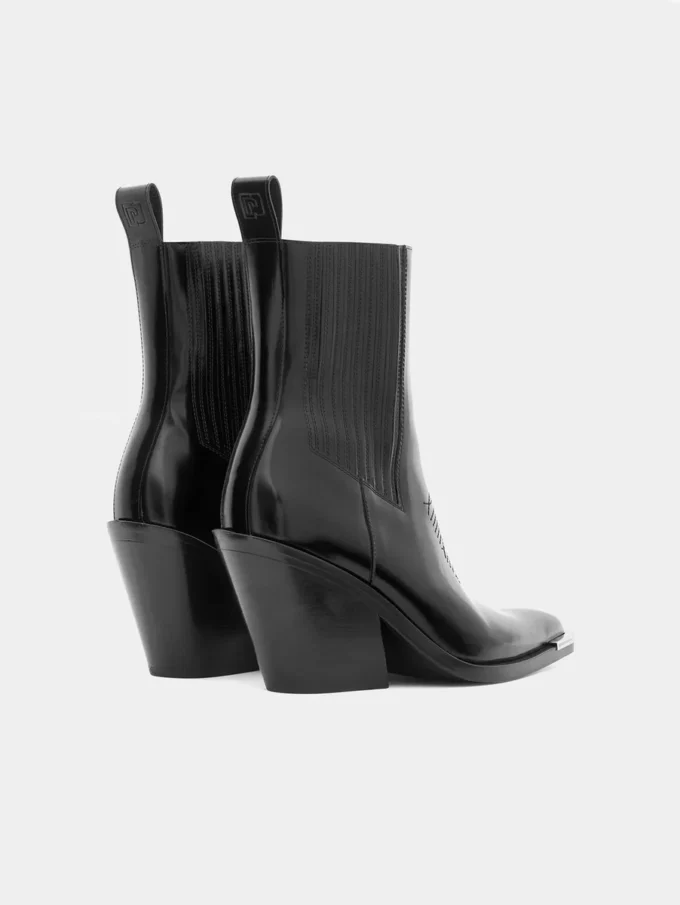 Schwarze Chelsea-Stiefel