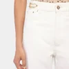 Signature-Jeans in Off-White mit 1969-Scheiben