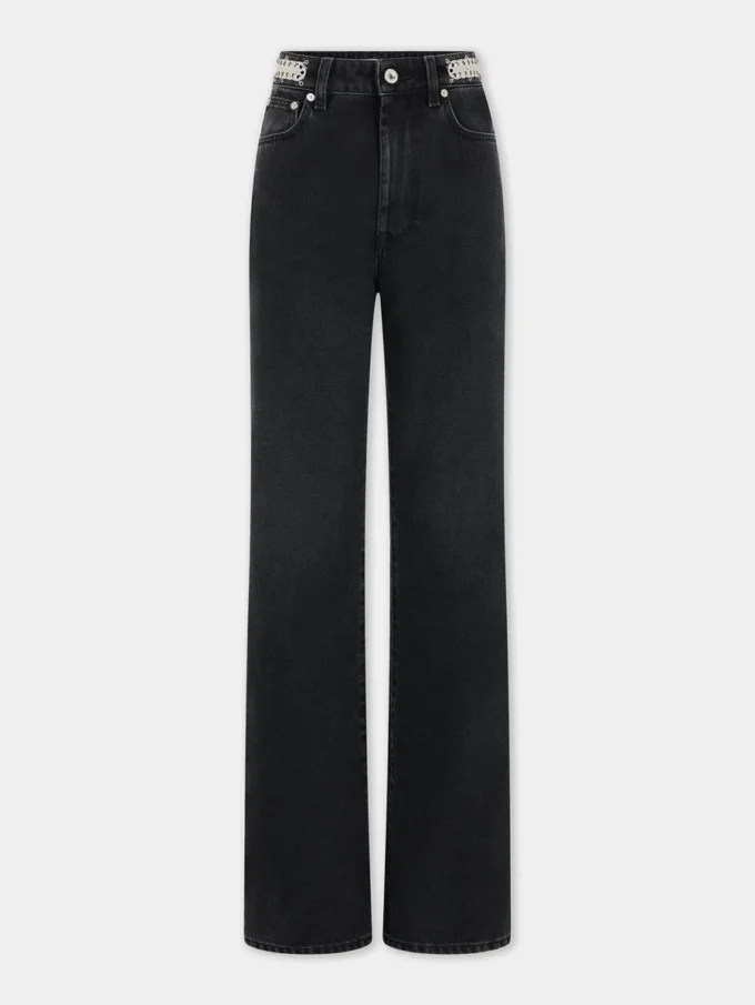 Signature-Jeans in Schwarz mit 1969-Scheiben