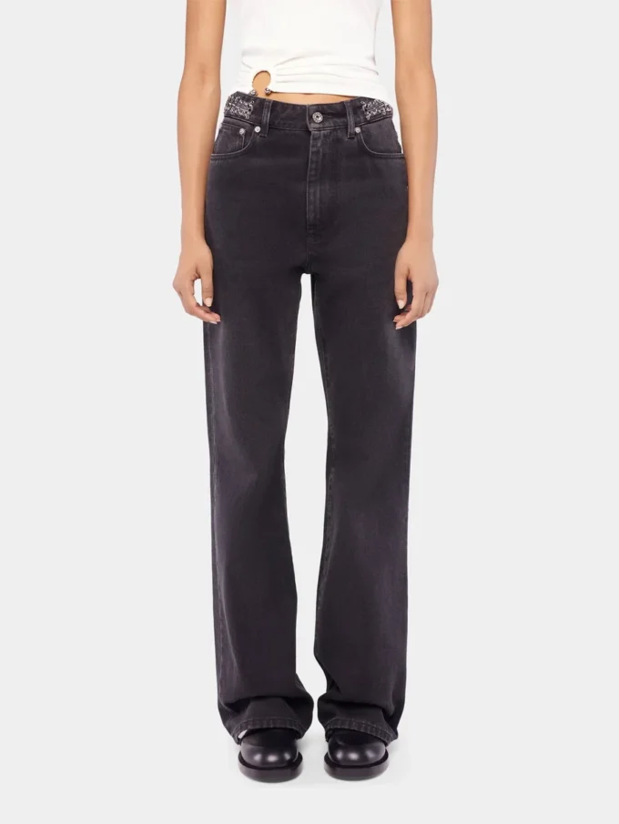 Signature-Jeans in Schwarz mit 1969-Scheiben