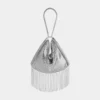 Silberne Kettenhemd-Tasche