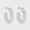 Silberne XL Link-Ohrringe Silberne XL Link-Ohrringe