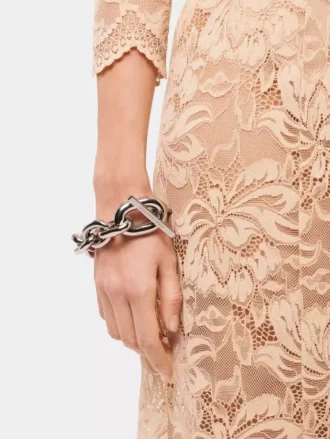 Silbernes XL-Gliederarmband