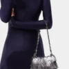 Sparkle Nano Metallic-Pelztasche