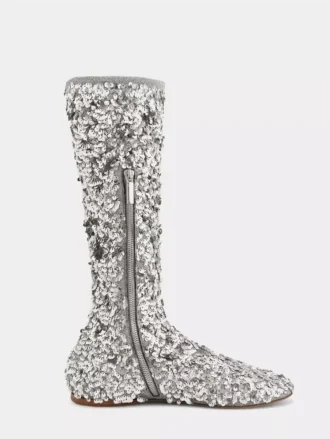 Stiefel mit Pailletten