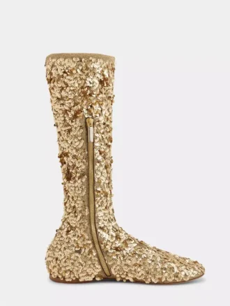 Stiefel mit Pailletten