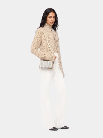 Strickjacke aus gebürstetem Strick