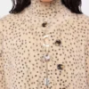 Strickjacke aus gebürstetem Strick