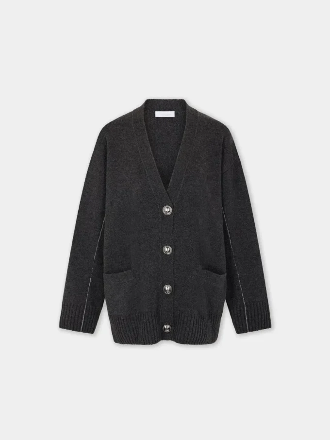 Strickjacke aus Wolle und Kaschmir