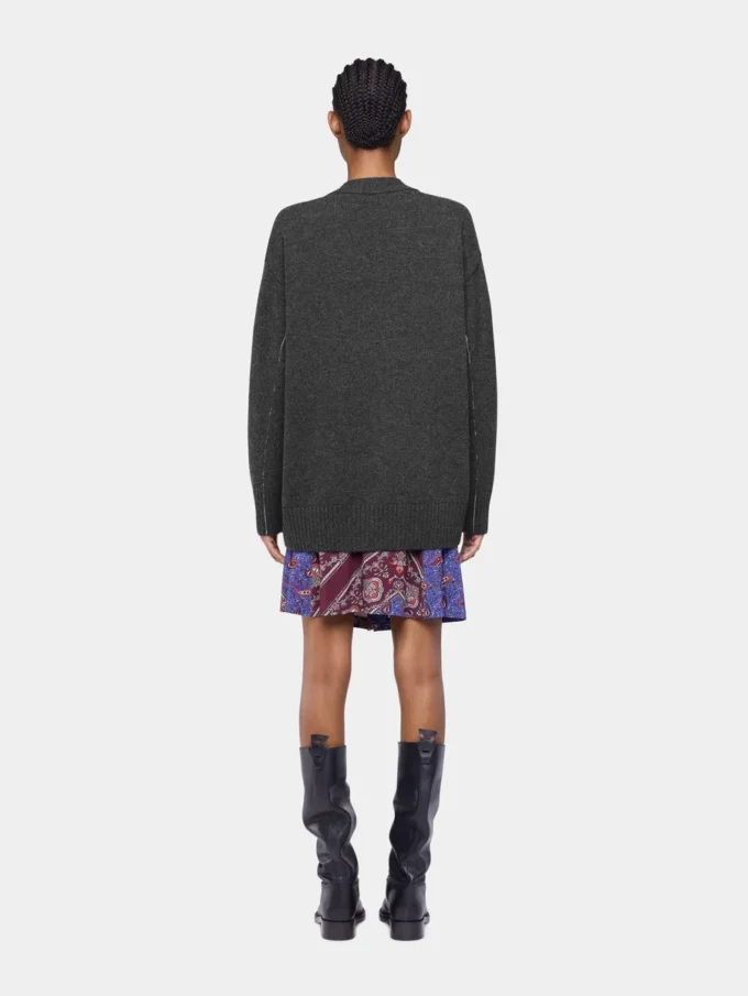 Strickjacke aus Wolle und Kaschmir