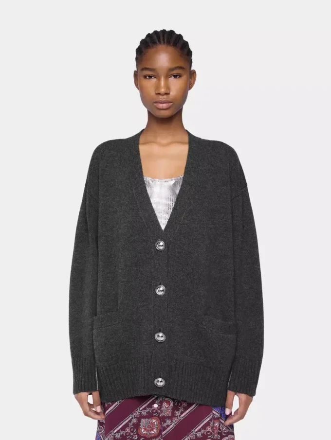 Strickjacke aus Wolle und Kaschmir